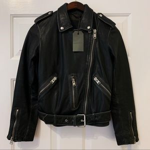 All Saints Balfern Black Vintage Edition Jacket